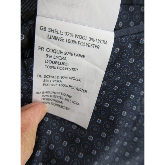 Oak Hill Sport Coat 4XLT Tall Blazer Wool Blend Plaid Jacket Preppy - Picture 13 of 14